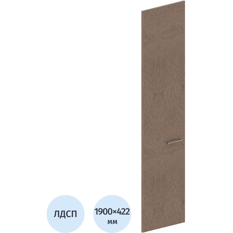 Изображение товара Дверь высокая Xten ЛДСП дуб сонома 422х1900 мм