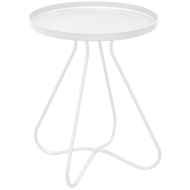 Изображение товара Журнальный столик Sheffilton SHT-CT3 белый 350х350х450 мм