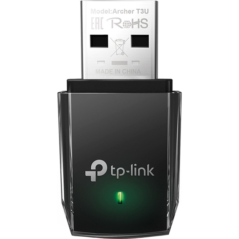 Изображение товара Сетевой адаптер Wi-Fi TP-Link AC1300 Archer T3U USB 3.0 2.4/5 ГГц