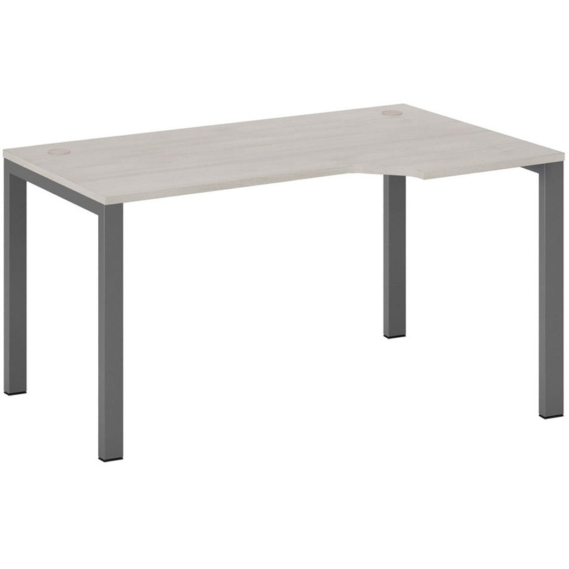 Изображение товара Эргономичный стол NLN36322724 светлый дуб шамони 1500х900х849 мм