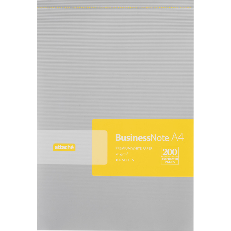 Изображение товара Блокнот Attache Микроперфорация А4 100 листов серебристый отсутствует на склейке