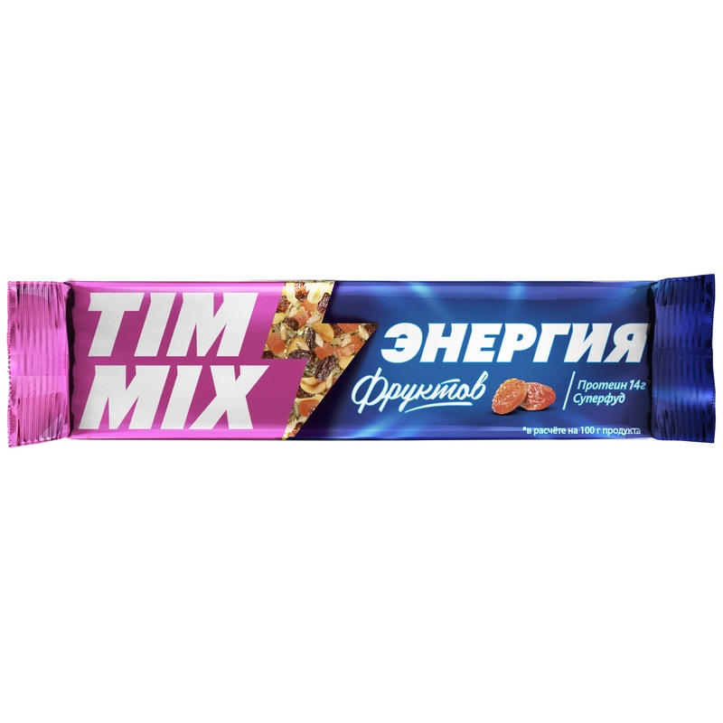 Изображение товара Козинак Тимоша ТимМикс Энергия фруктов (21 штука по 40 г)