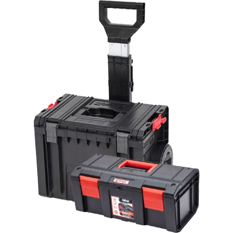 Изображение товара Ящик для инструментов на колесах QS PRO CART+QR-Box 13 уценка
