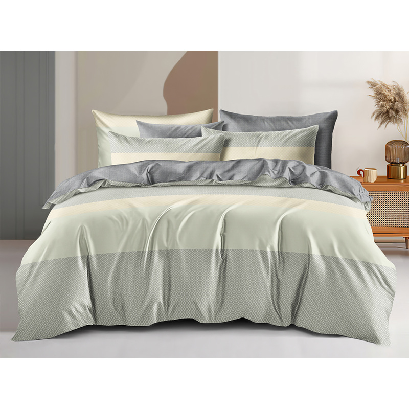 Изображение товара Комплект постельного белья Cleo Satin Luxe 1.5-спальное сатин 70x70 см (CL15/737-SL)