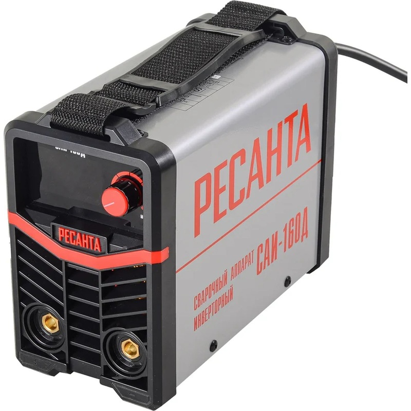 Изображение товара Сварочный инвертор Ресанта САИ-160Д 160А для MMA и TIG сварки легкий и компактный