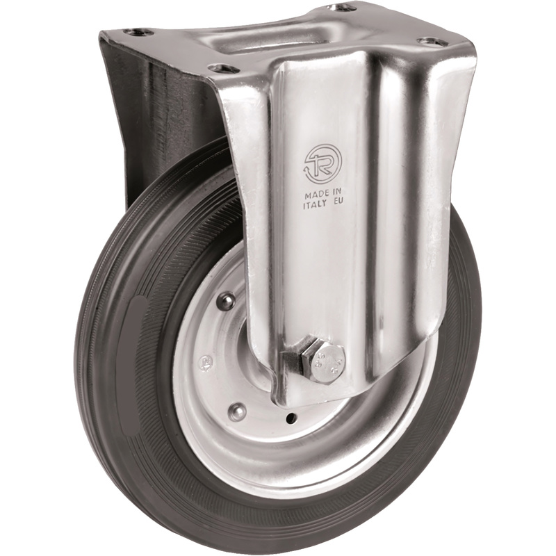 Изображение товара Колесо неповоротное Tellure Rota 200 мм для тележек и контейнеров