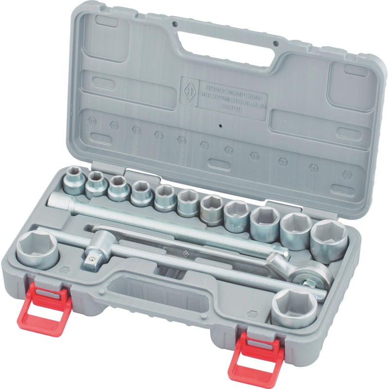 Изображение товара Автомобильный набор инструмента НИЗ № 2 16 предметов, сталь, Китай