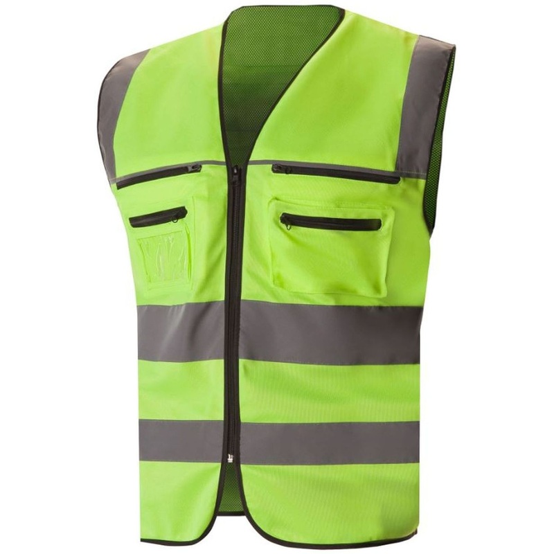 Изображение товара Жилет сигнальный Спектр Премиум лимонный с СОП размер XXL