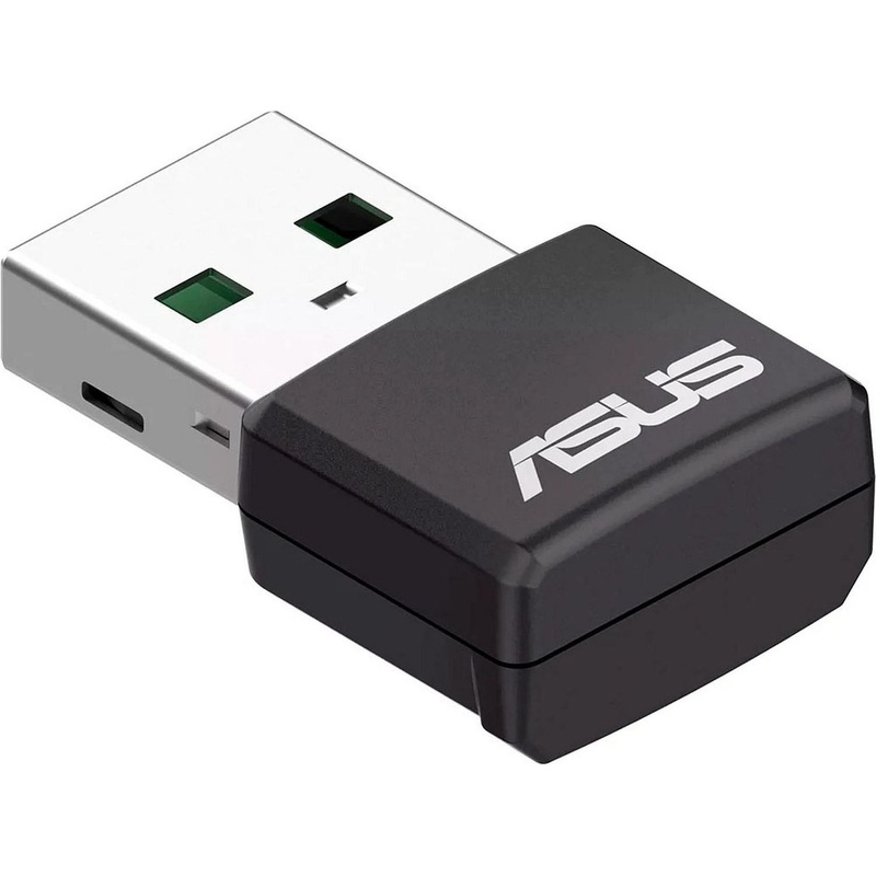 Изображение товара Сетевой адаптер Asus USB-AX55 Nano 6 Wi-Fi для высокоскоростных беспроводных сетей