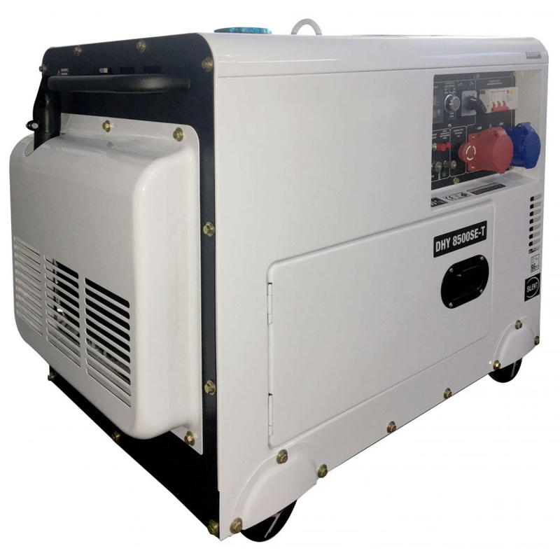 Изображение товара Дизельный генератор Hyundai DHY 8500SE-T 7.2 кВт резервное электроснабжение