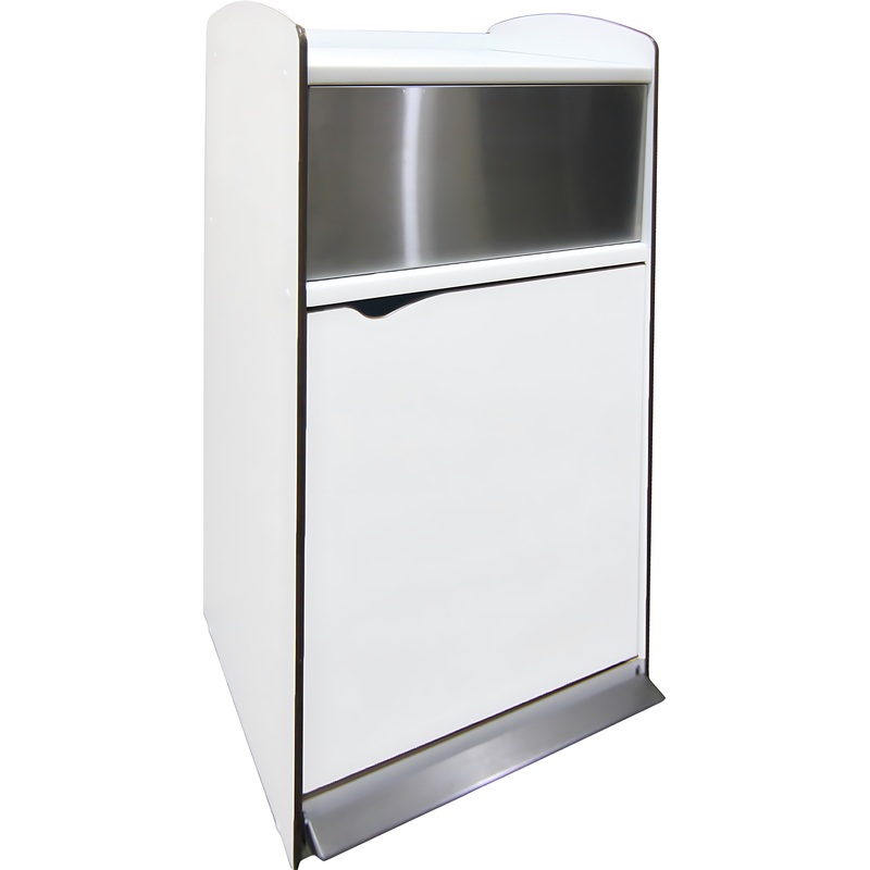 Изображение товара Урна для фудкорта Next с педалью 120 л пластиковая под присутствие в помещениях