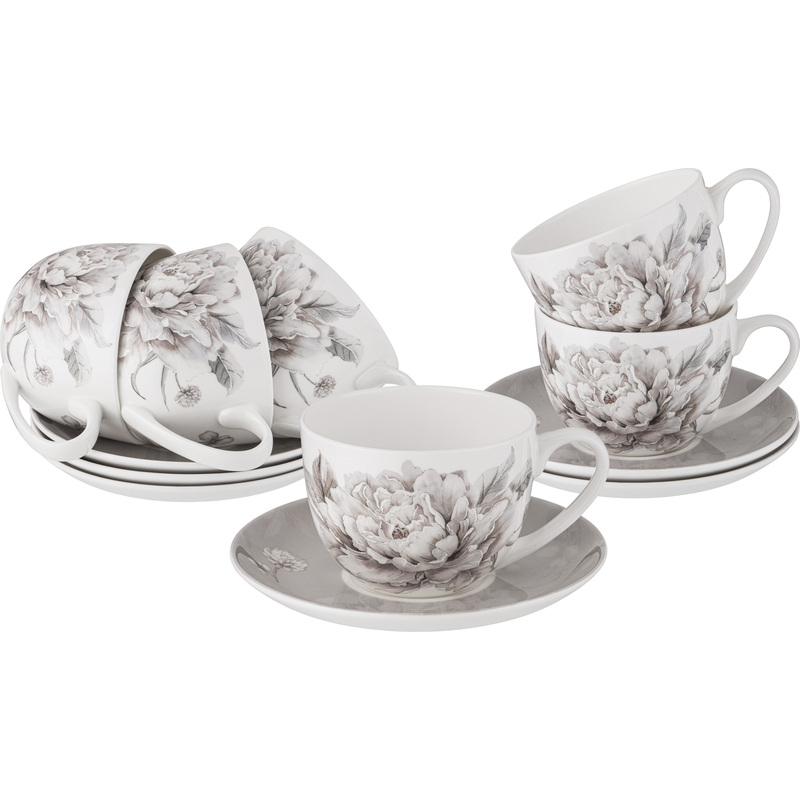 Изображение товара Набор чайный Lefard White flower на 6 персон фарфор (12 предметов) Изображение товара Набор чайный Lefard White flower на 6 персон фарфор (12 предметов)