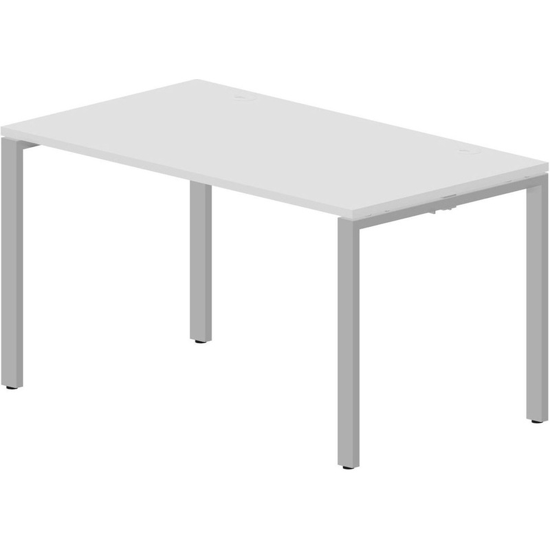 Изображение товара Письменный стол Strike STNG148BLAL белый 1380х780х750 мм