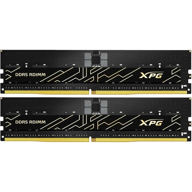 Изображение товара Модуль памяти DDR5 ADATA XPG AX5R7200C3416G-DTAIRBK 32 ГБ 2х16 ГБ радиатор ECC