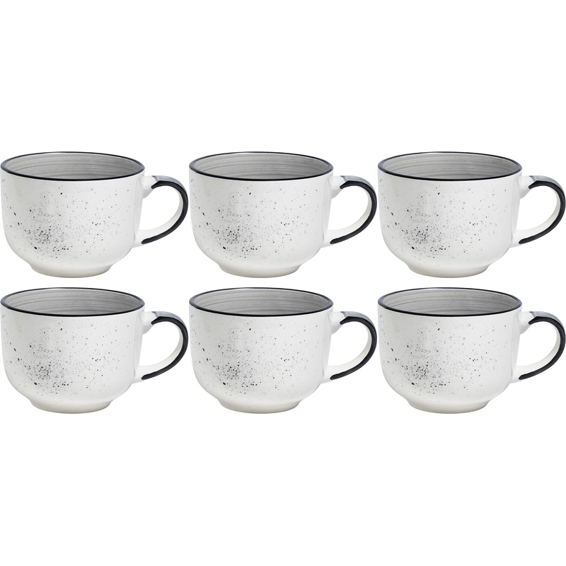 Изображение товара Кружка Elrington Графитовый Бриз керамическая 500 мл (6 штук в упаковке) Изображение товара Кружка Elrington Графитовый Бриз керамическая 500 мл (6 штук в упаковке)