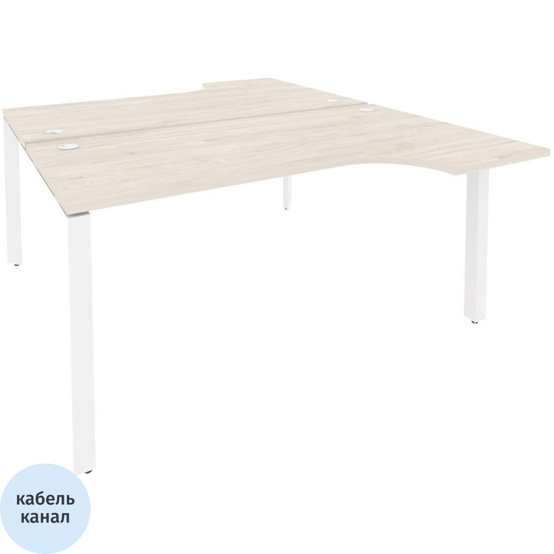 Изображение товара Рабочая станция на 2 рабочих места ONIX-П O.MP-D.SA-1