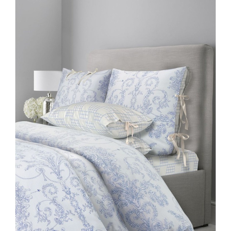 Изображение товара Постельное бельё Mona Liza Chalet 5044/105 синий 2-спальное сатин