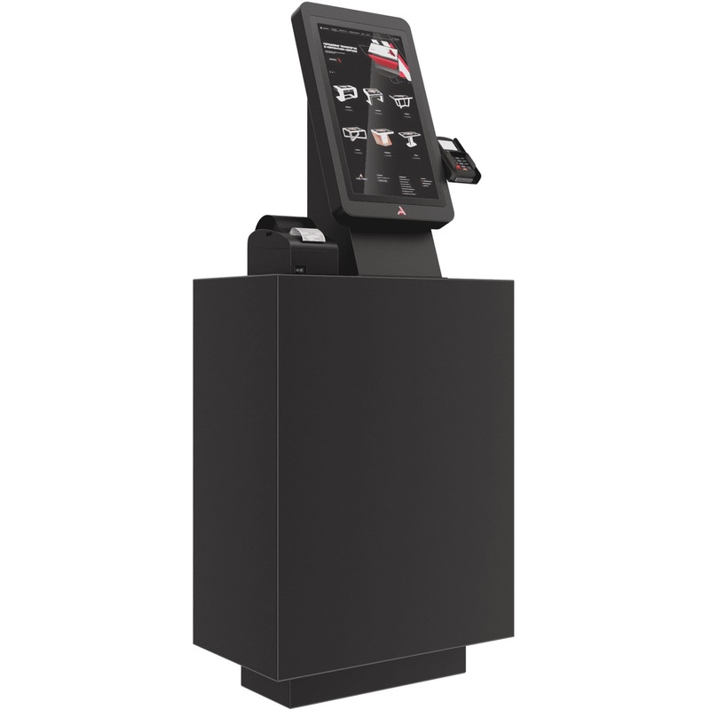 Изображение товара Терминал самообслуживания AxeTech Sky Medium 21,5 дюймов для оплаты и печати чеков