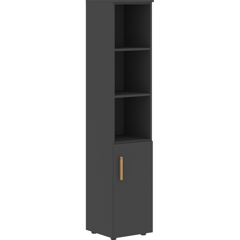 Изображение товара Шкаф для документов Forta FHC40.5R полузакрытый 404х429мм черный графит Беларусь