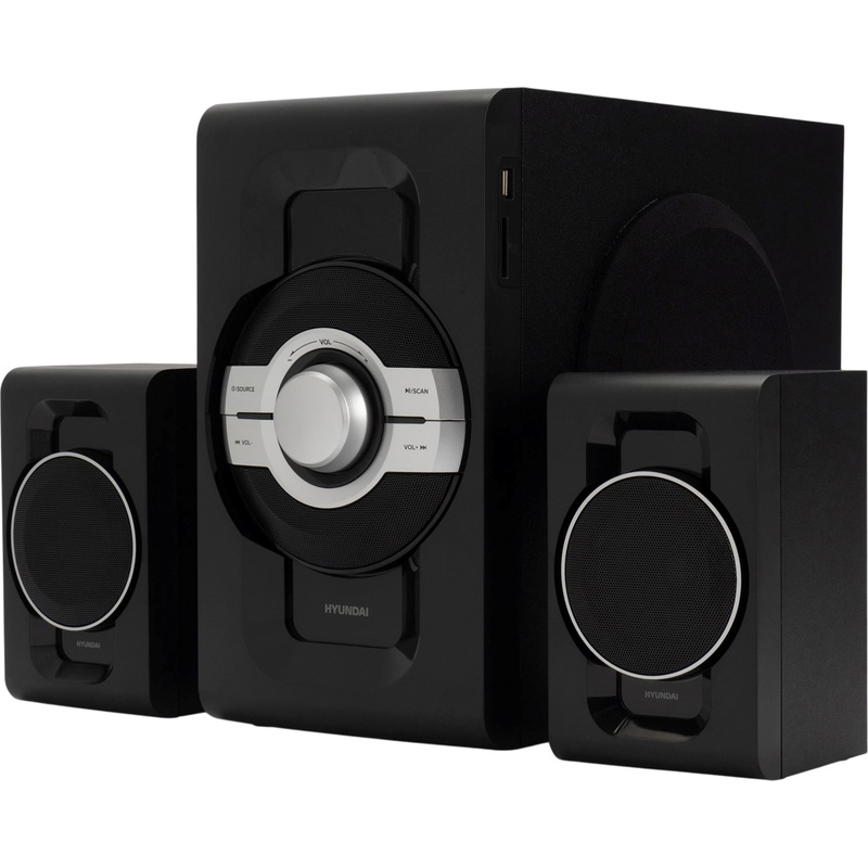 Изображение товара Акустическая система Hyundai H-MS1403 чёрная Изображение товара Акустическая система Hyundai H-MS1403 чёрная
