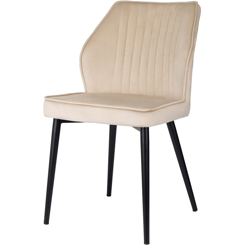 Изображение товара Стул обеденный Бюрократ CH-K5 бежевый металл и ткань