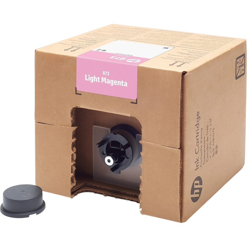 Изображение товара Оригинальный струйный картридж HP 873 4UV89A светло-пурпурный 3000 мл