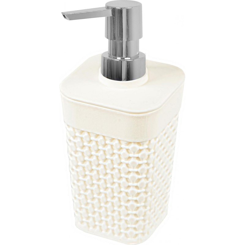 Изображение товара Дозатор для жидкого мыла Plast Team Oslo из пластика трапециевидный бежевый (PT1345МЛ-16)