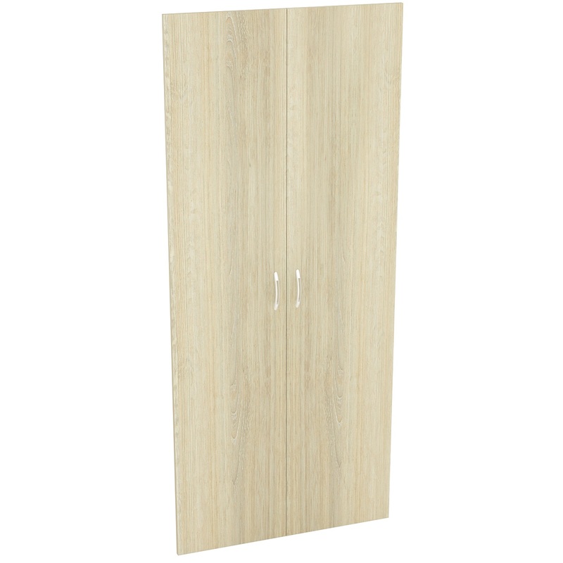 Изображение товара Дверь Комус Мебель Easy Director дуб шамони светлый (2 шт) для внутренней мебели