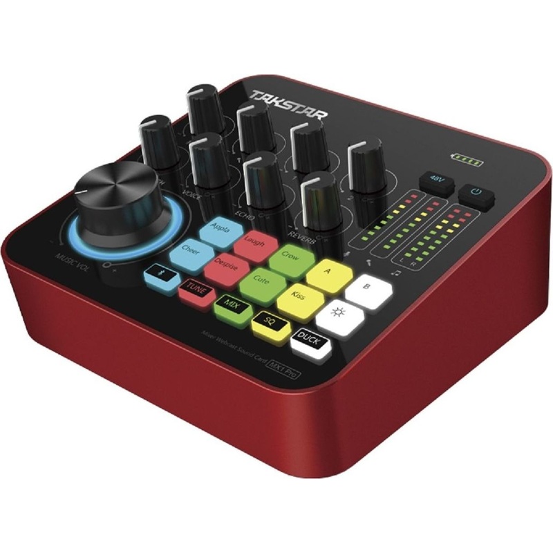 Изображение товара Микшерный пульт Takstar MX1 Pro портативный 6 каналов с эффектами USB