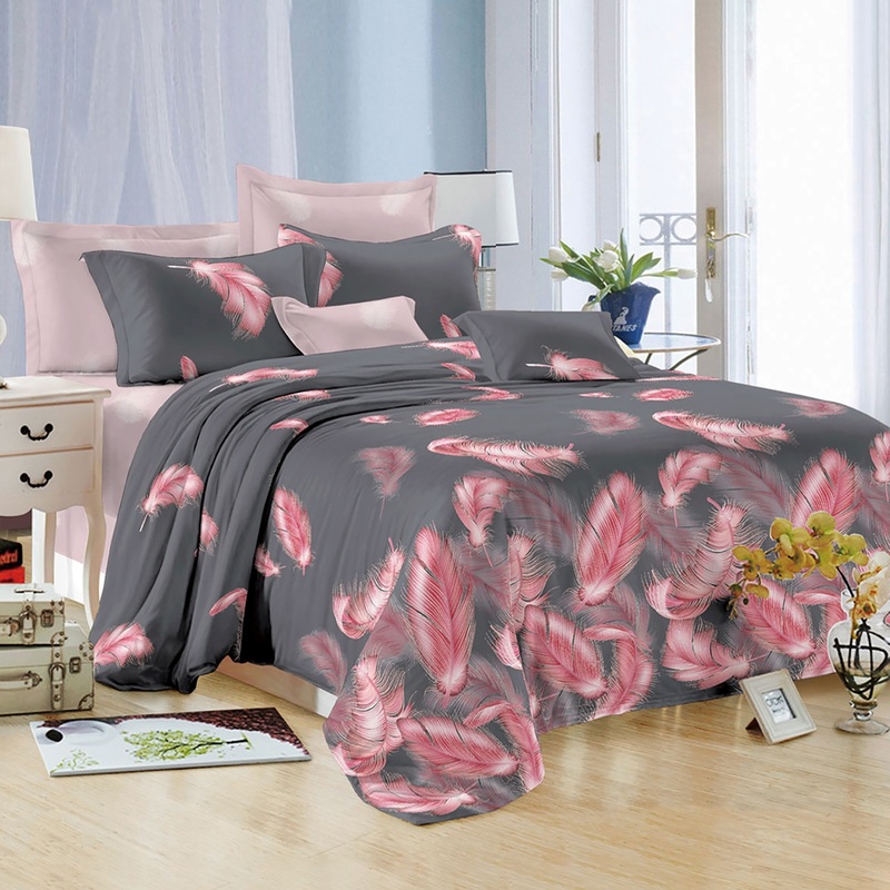 Изображение товара Комплект постельного белья Эльф Satin Collection евро микросатин 70x70 см (2139 Жар-птица)