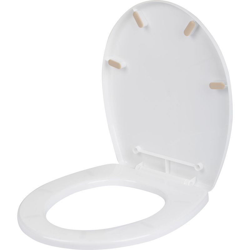 Сиденье для унитаза Keeplex Regular 41.9х36.3х4.5 см молочное