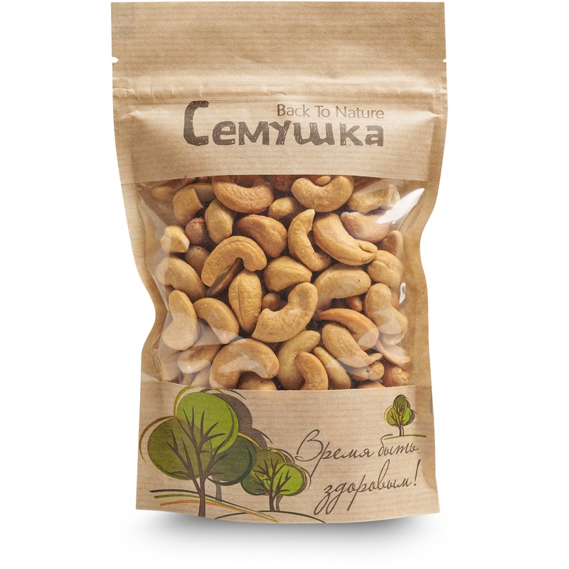 Изображение товара Жареный кешью Семушка 150 г натуральный полезный орех в России