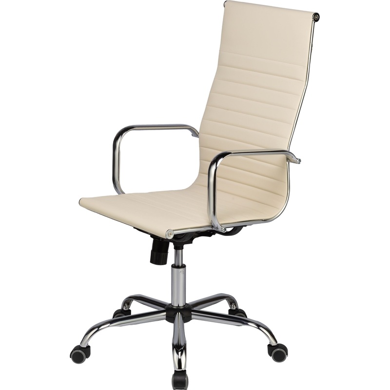 Изображение товара Уценка. Кресло для руководителя Easy Chair 711 TPU бежевое (экокожа, металл)