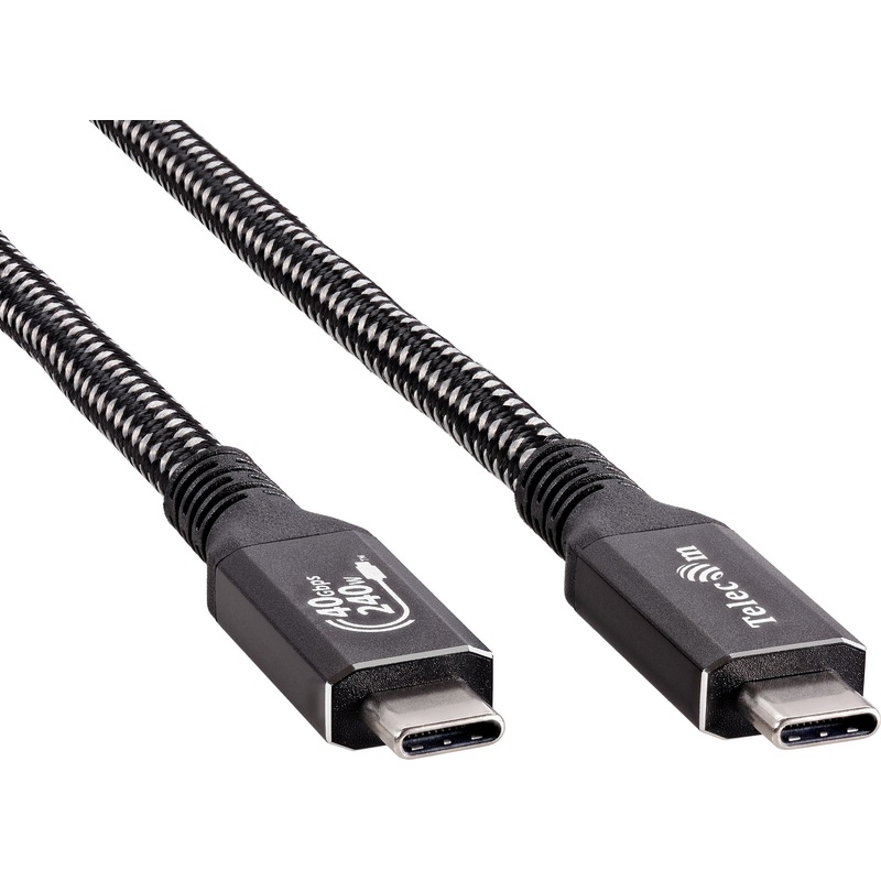 Изображение товара Кабель Telecom USB Type-C - USB Type-C 2 метра (TUS840-2M)