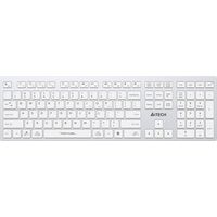 Уценка. Клавиатура беспроводная A4Tech FBX50C (FBX50C WHITE). уц_тех