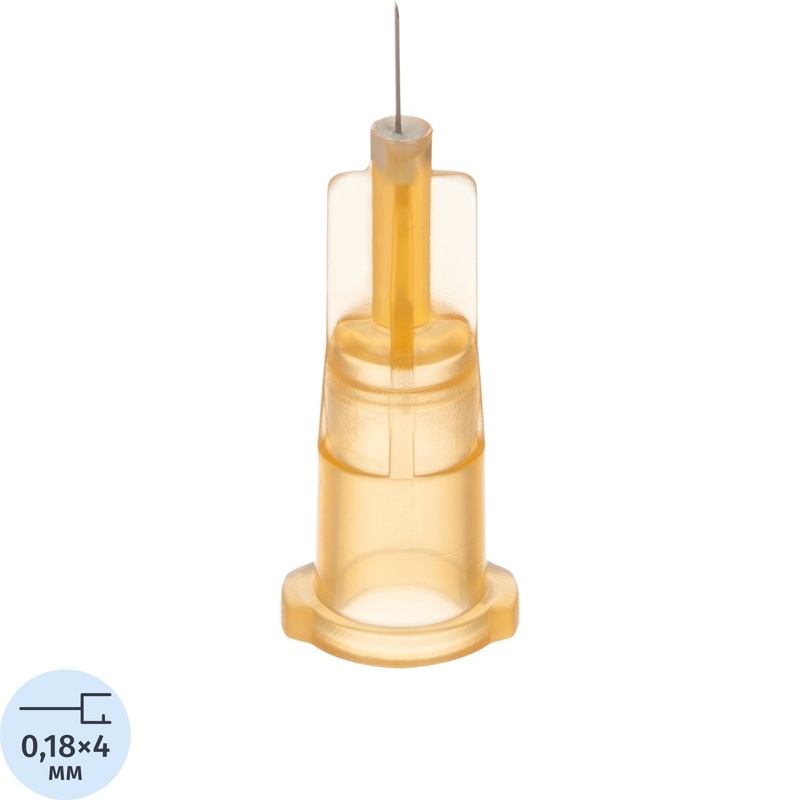 Изображение товара Игла инъекционная Paramed Luer 34G 0.18 x 4 мм 100 штук