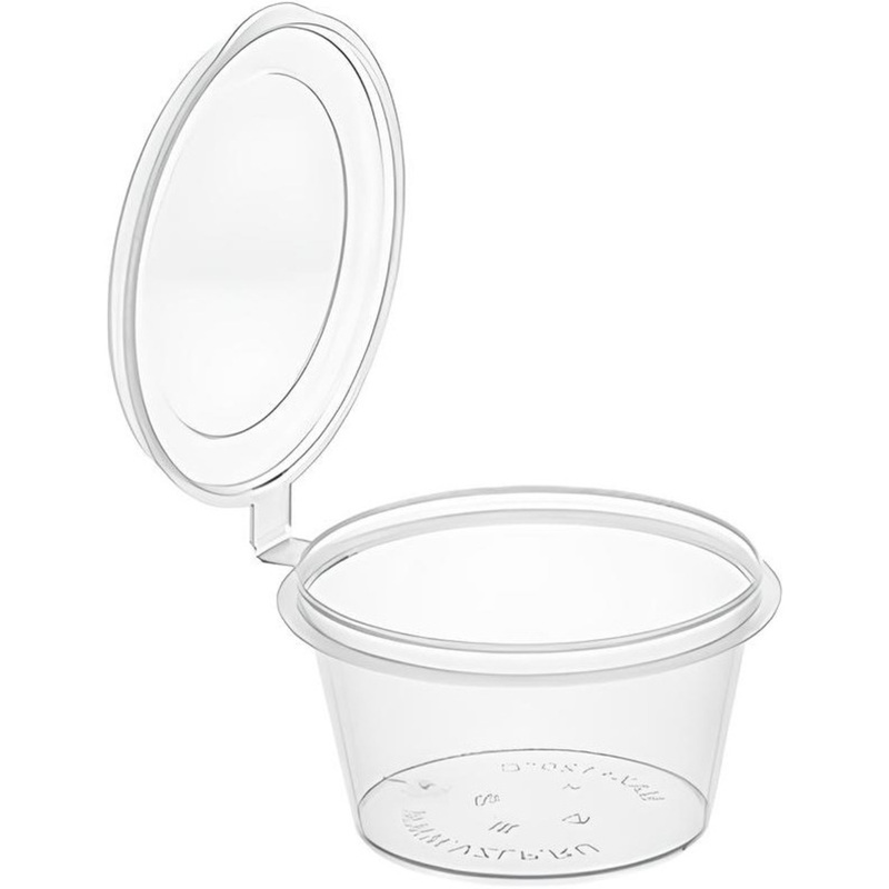 Изображение товара Соусник одноразовый с крышкой Aerosnab 51 мм 30 мл (1920 штук в упаковке)