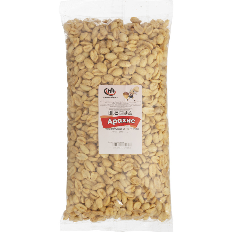 Изображение товара Арахис жареный со вкусом чилийского перчика 1 кг