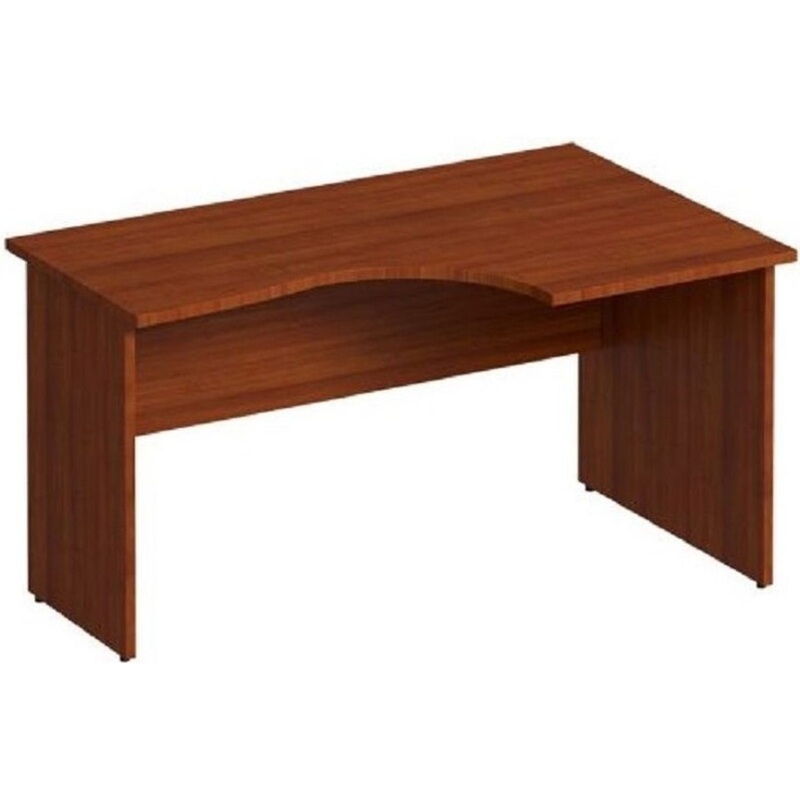Изображение товара Стол эргономичный Комфорт К.122 ОФ правый орех французский 1400х900х750 мм