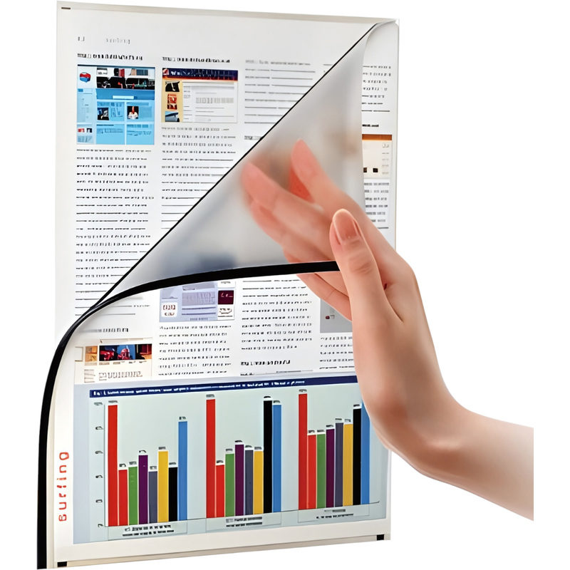 Изображение товара Рамка магнитная А4 BoardSYS для металлических поверхностей прозрачная (5 штук в упаковке)