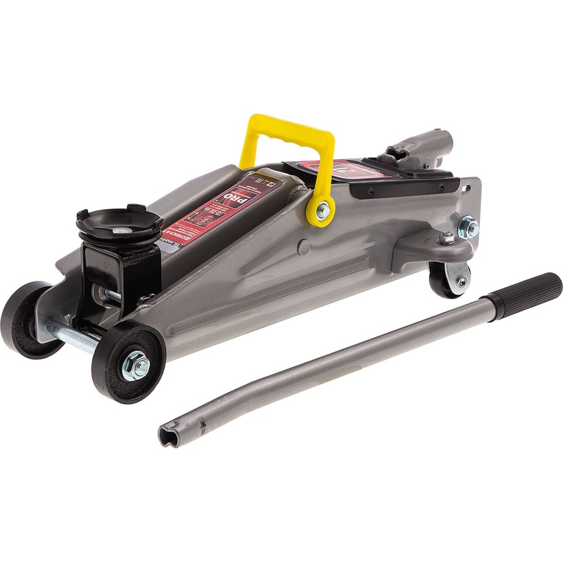 Изображение товара Домкрат гидравлический подкатной Matrix 2 тонны 135-355 мм