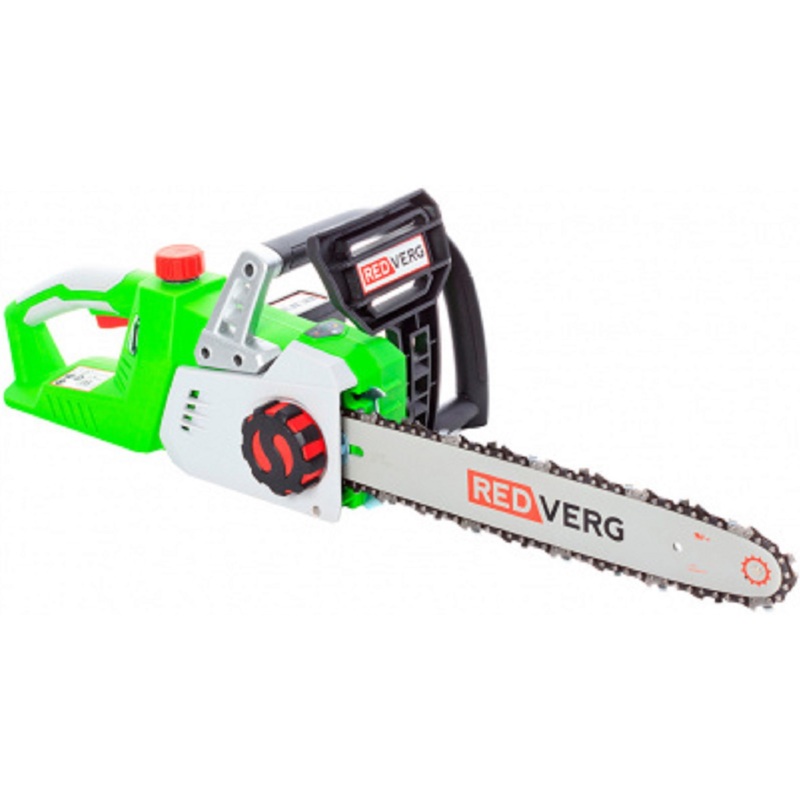 Изображение товара Аккумуляторная цепная пила Redverg RD-C36BL/U 350мм бесщеточный двигатель