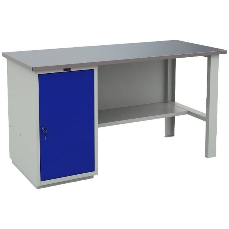 Изображение товара Верстак Практик Profi W 600 (синий/серый, 1600x700x870 мм)