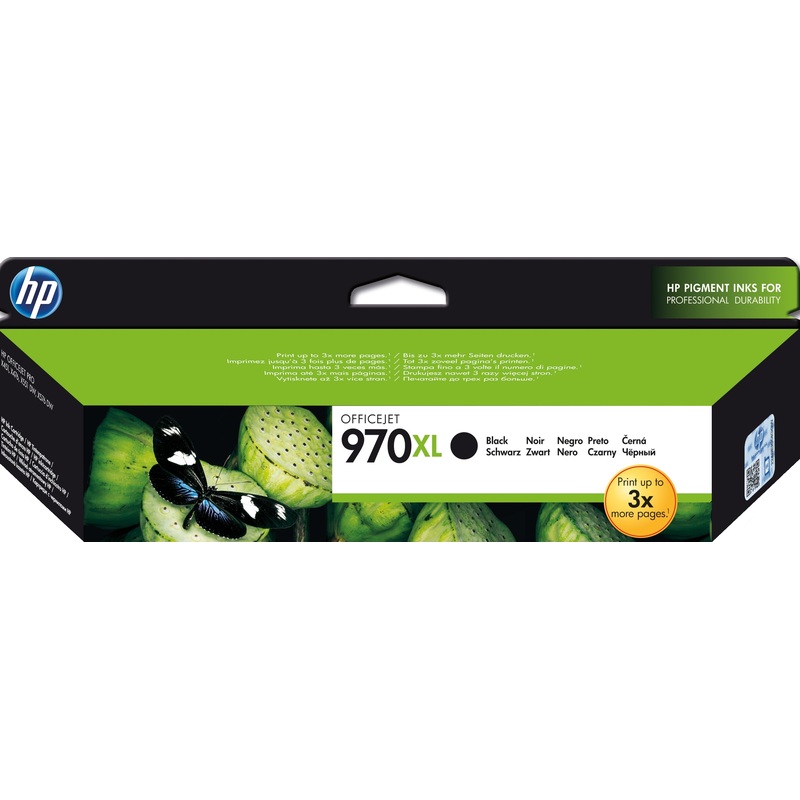 Изображение товара Уценка. Картридж струйный HP 970XL CN625AE чёрный оригинальный повышенной ёмкости