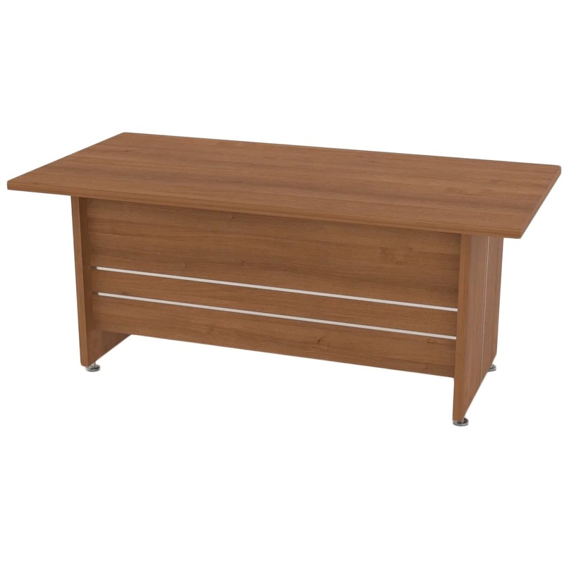 Изображение товара Стол руководителя письменный Комус Мебель Сатурн-Д 1800 орех гварнери