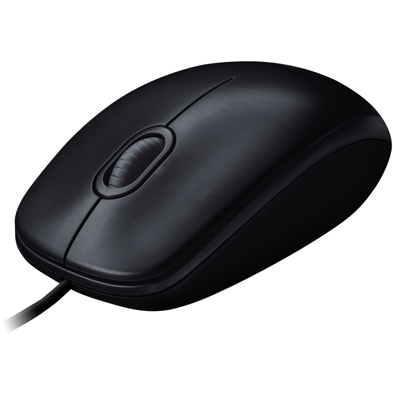 Изображение товара Проводная мышь Logitech M100R черная 1000 dpi USB для ПК офисных задач