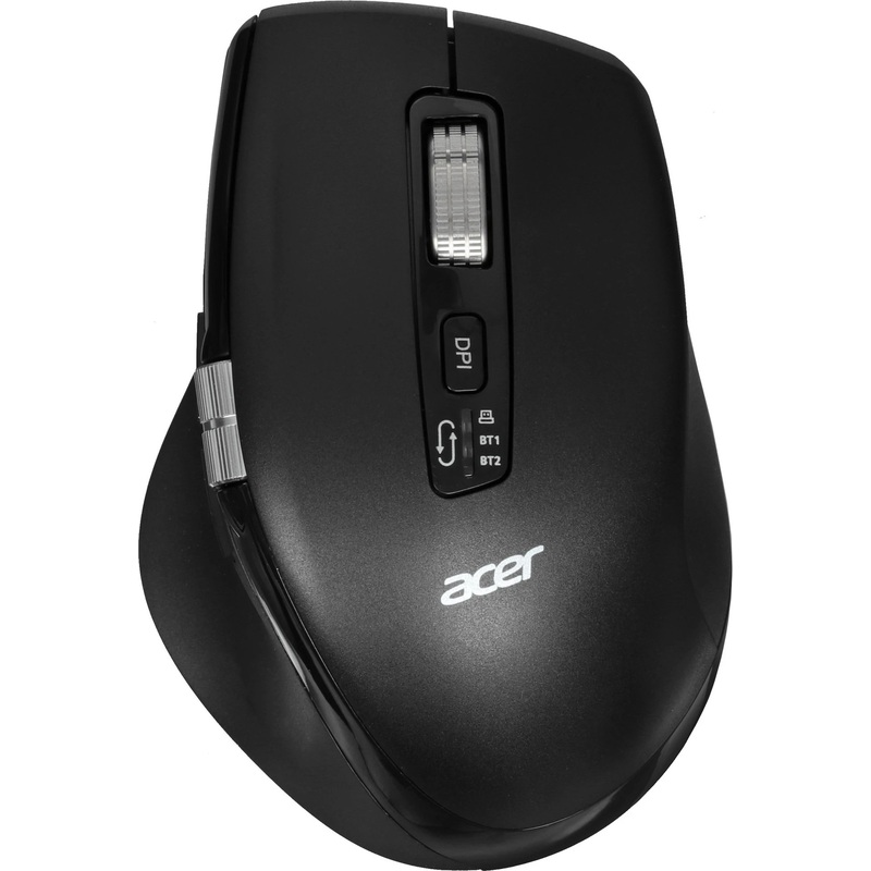 Изображение товара Беспроводная мышь Acer OMR406 черная с 8 кнопками и разрешением 4800 dpi