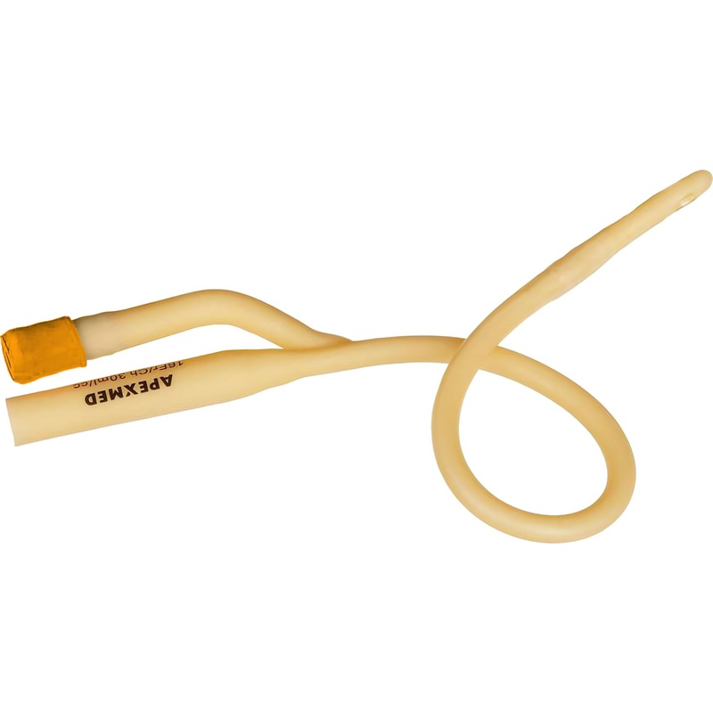 Изображение товара Катетер урологический Фолея Apexmed мужской СН/FR 16 40 см 10 штук