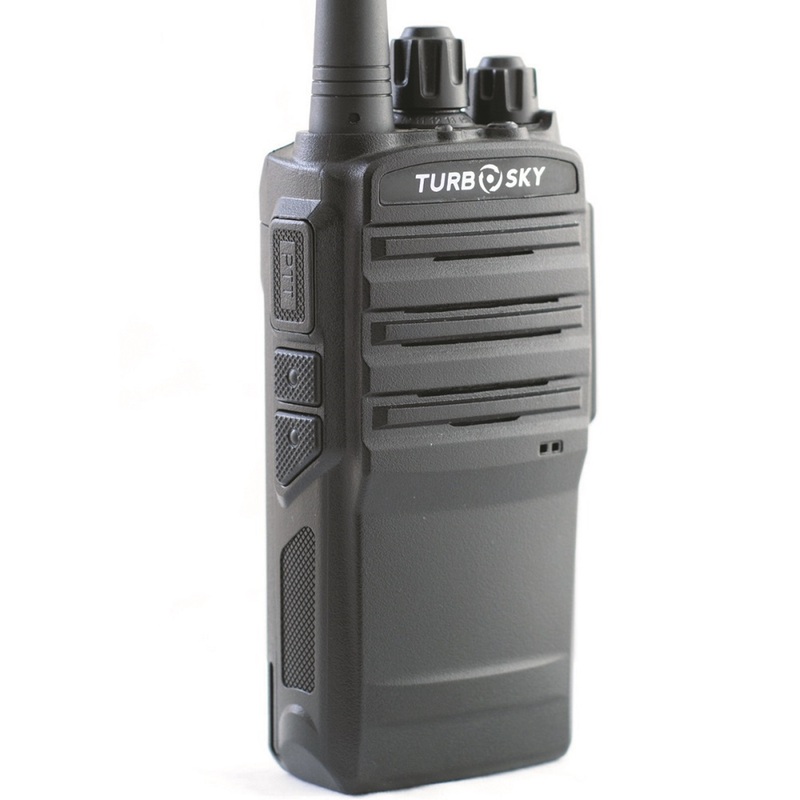 Изображение товара Рация TurboSky T3 портативная UHF 16 каналов пылевлагозащита IP54