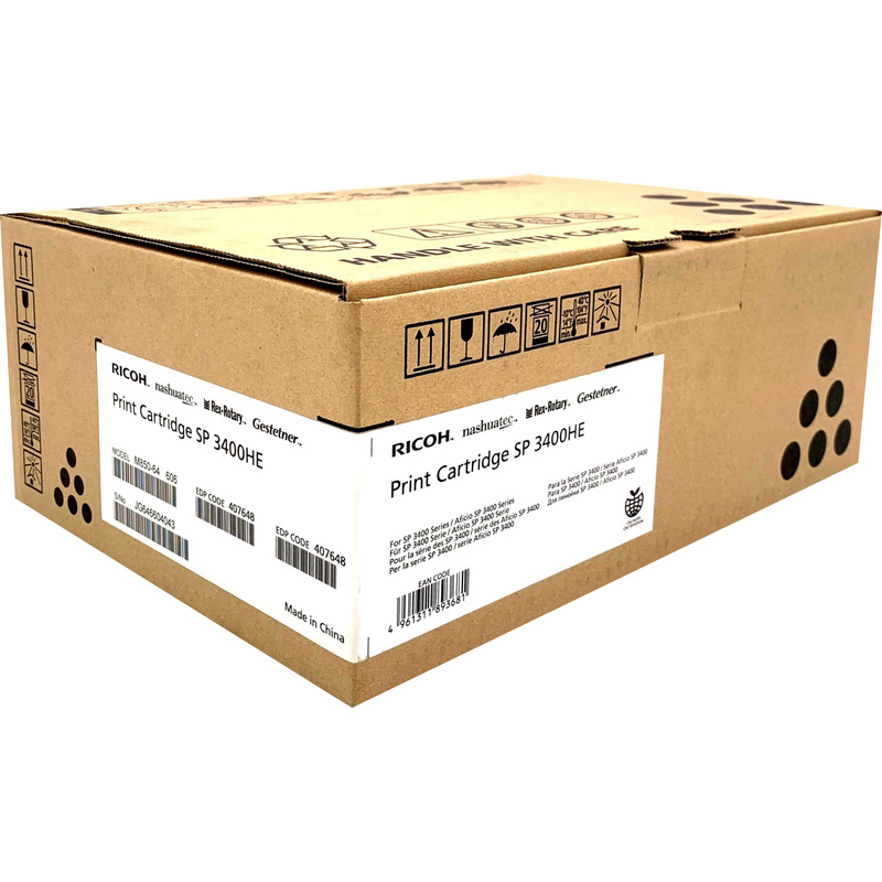 Изображение товара Оригинальный картридж лазерный Ricoh SP3400HE черный повышенной емкости